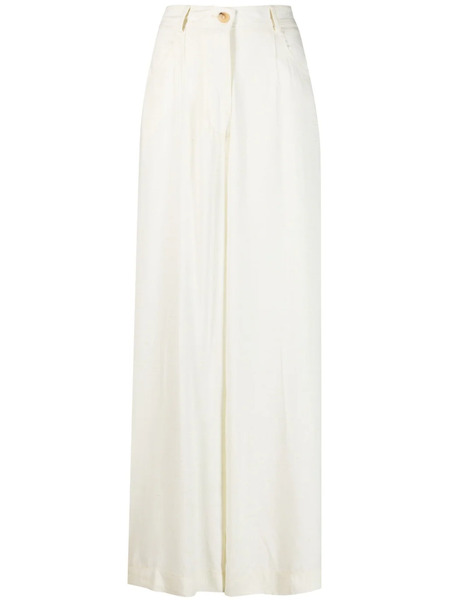  Forte Forte High-waisted Wide-leg Trousers - Neutrals 