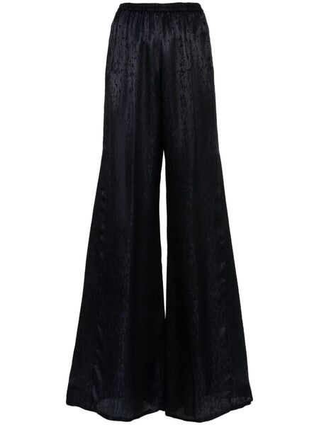  Forte Forte Jacquard-pattern Trousers - Black 