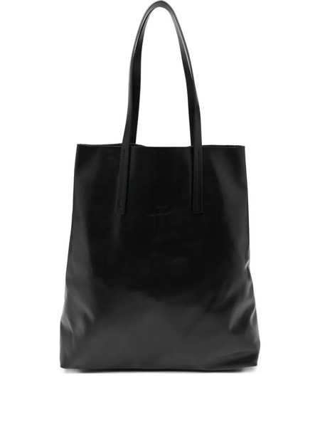  Forte Forte Large My Musa Leather Tote Bag - Black 