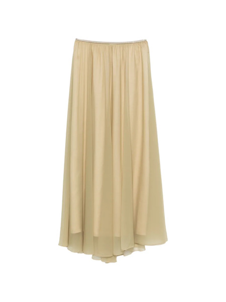  Forte Forte Layered-design Midi Skirt - Green 