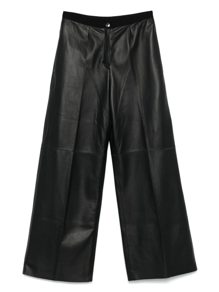  Forte Forte Leather Trousers - Black 