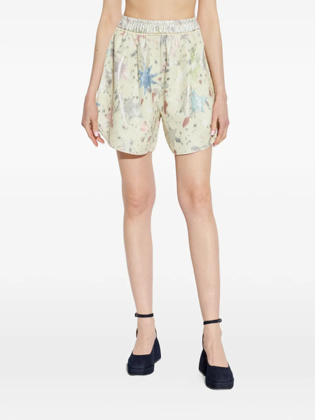  Forte Forte Les Folies Patterned Shorts - Neutrals 