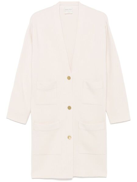  Forte Forte Midi Cardi-coat - Neutrals 