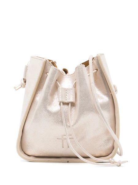  Forte Forte Mini Drawstring Bucket Bag - Neutrals 