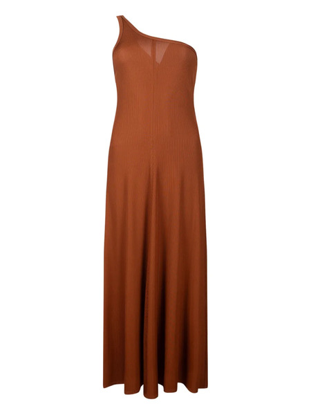  Forte Forte One-shoulder Maxi Dress - Brown 