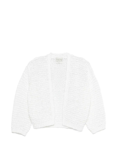  Forte Forte Open-front Knitted Cardigan - White 