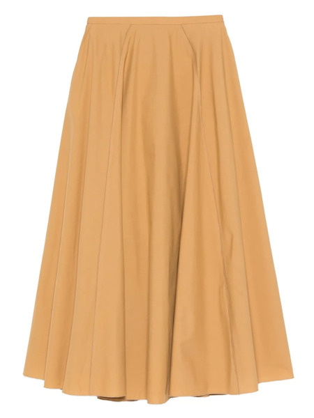  Forte Forte Panelled Skirt - Orange 