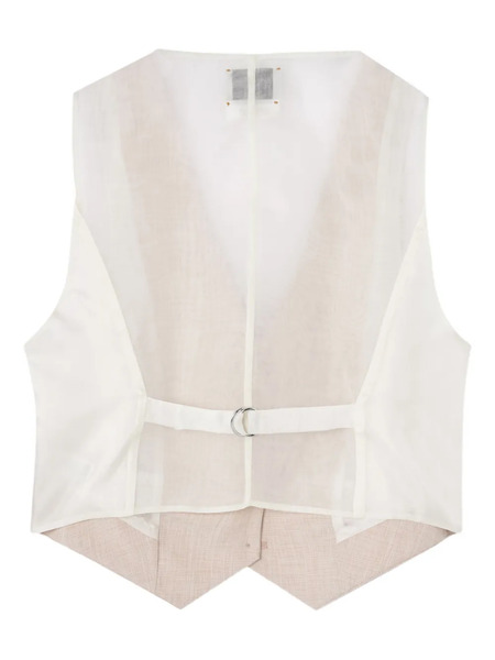 Forte Forte Panelled Waistcoat - Neutrals 