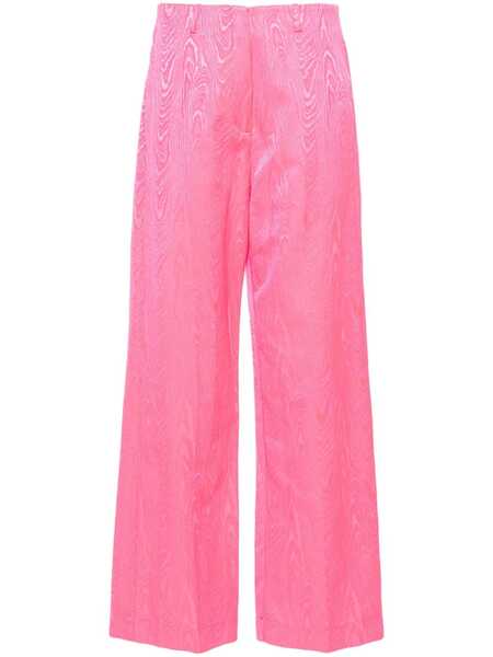  Forte Forte Patterned-jacquard Straight-leg Jeans - Pink 