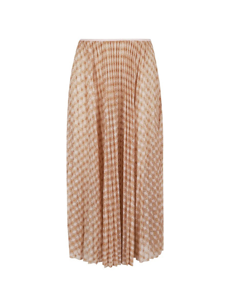 Forte Forte Pleated Midi Skirt - Neutrals 