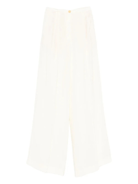  Forte Forte Pleated Wide-leg Trousers - Neutrals 