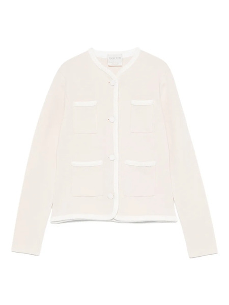 Forte Forte Pocket-trimmed Button Cardigan - Pink 