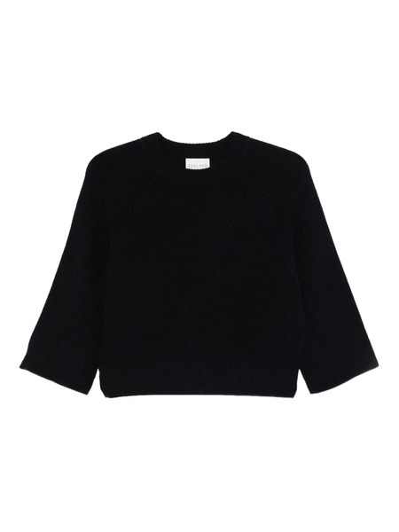  Forte Forte Raglan-sleeve Cropped Sweater - Blue 