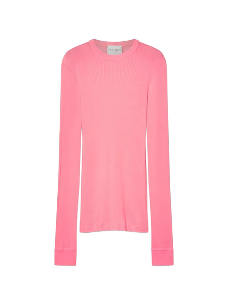  Forte Forte Ribbed Long-sleeve Top - Pink 
