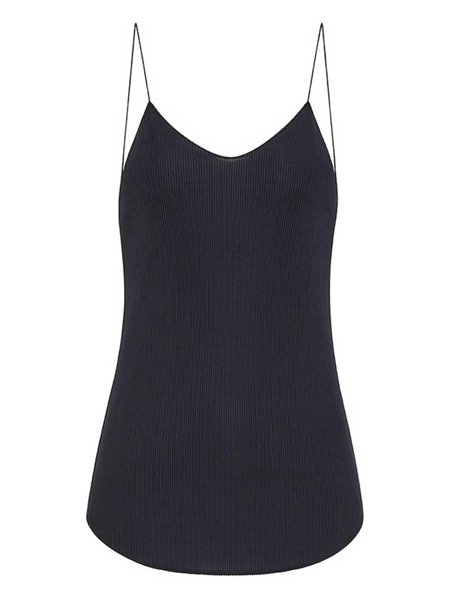  Forte Forte Ribbed Tank Top - Blue 