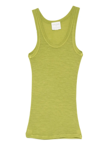  Forte Forte Ribbed Top - Green 