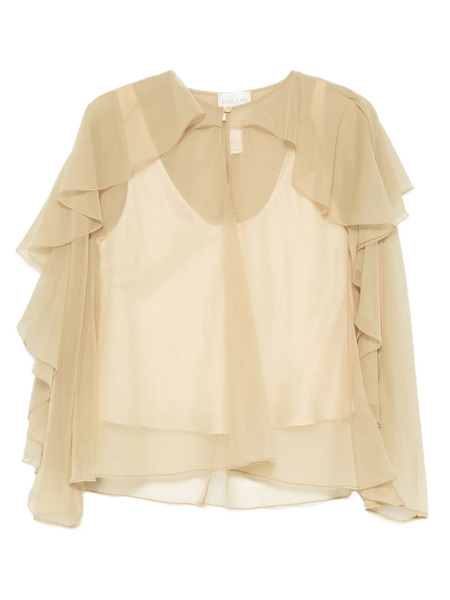  Forte Forte Ruffled Blouse - Neutrals 