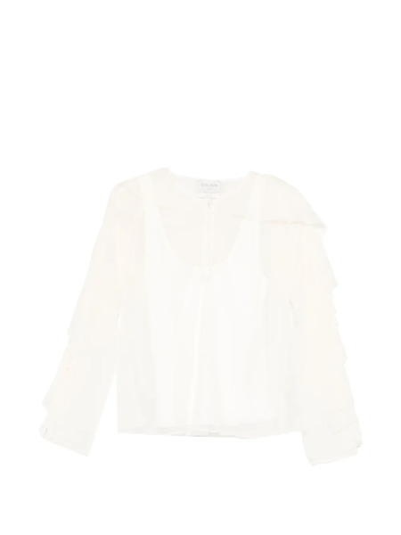  Forte Forte Ruffled Blouse - Neutrals 