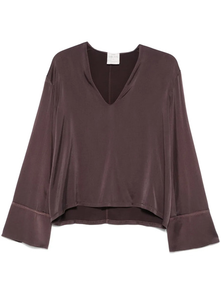  Forte Forte Satin Blouse - Brown 