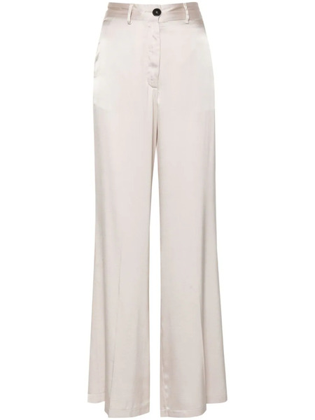  Forte Forte Satin Palazzo Pants - Neutrals 