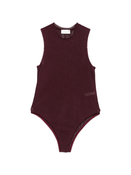  Forte Forte Scalloped Bodysuit - Red 