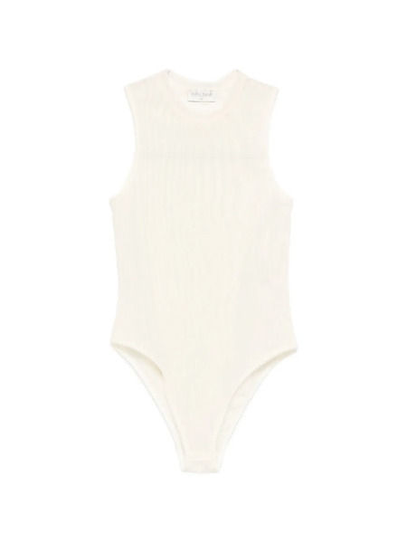  Forte Forte Scalloped-trim Top - Neutrals 