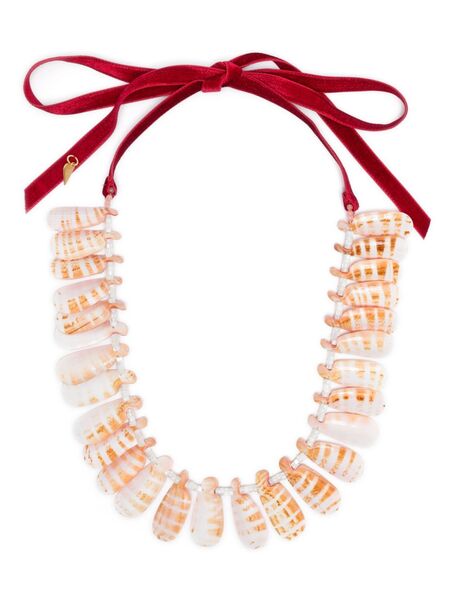  Forte Forte Shell-pendant Necklace - Neutrals 