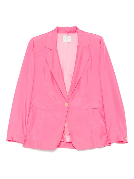  Forte Forte Silk Blazer - Pink 