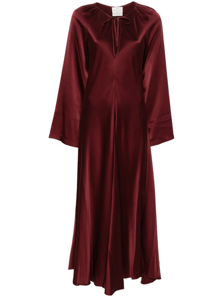  Forte Forte Silk Shift Dress - Red 