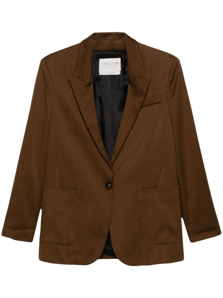  Forte Forte Single-breasted Blazer - Green 