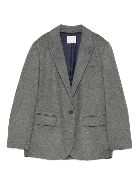  Forte Forte Single-breasted Peak-lapels Jacket - Grey 
