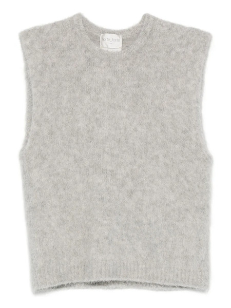  Forte Forte Sleeveless Knit Tank Top - Grey 