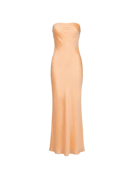  Forte Forte Strapless Maxi Dress - Orange 