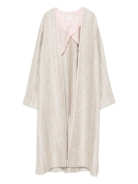  Forte Forte Striped Coat - Neutrals 