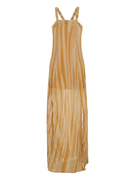 Forte Forte Striped Maxi Dress - Neutrals 