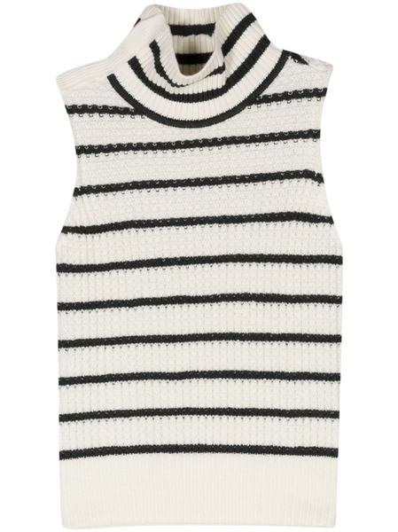  Forte Forte Striped Sleeveless Blouse - Neutrals 