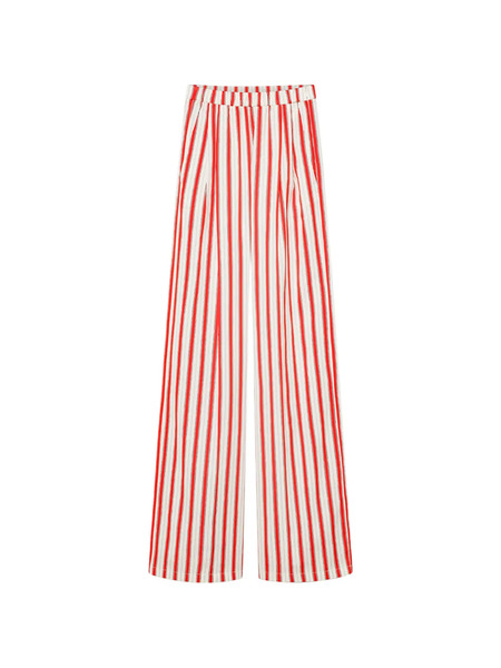  Forte Forte Striped Trousers - White 