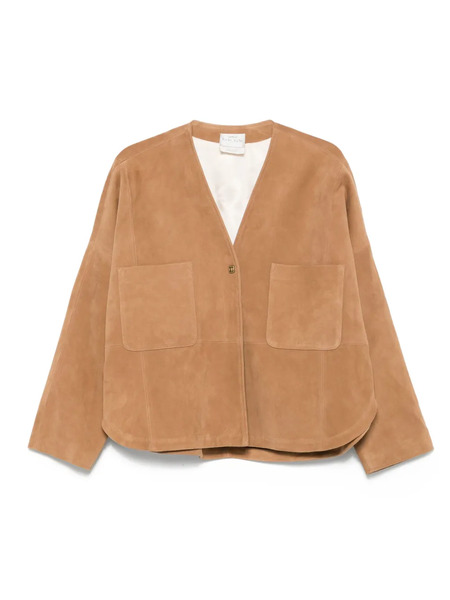  Forte Forte Suede Jacket - Neutrals 