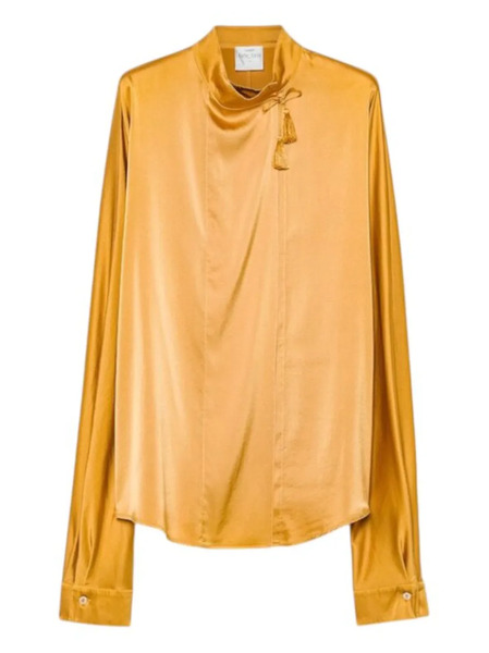  Forte Forte Tassel-neck Blouse - Yellow 