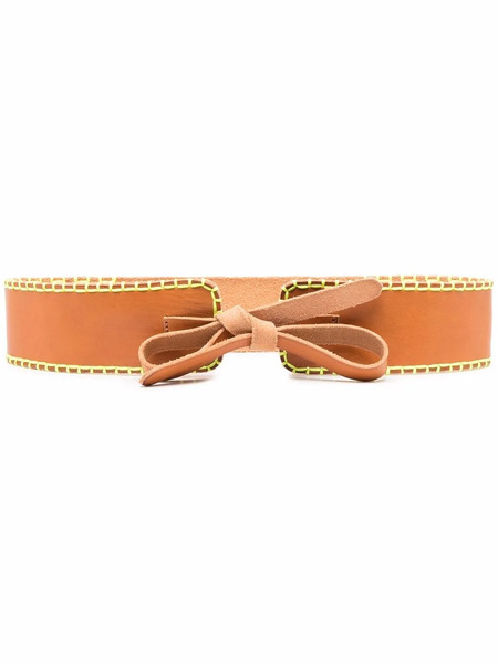  Forte Forte Tied Leather Belt - Brown 