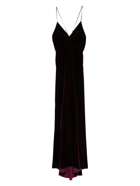  Forte Forte V-neck Maxi Dress - Red 