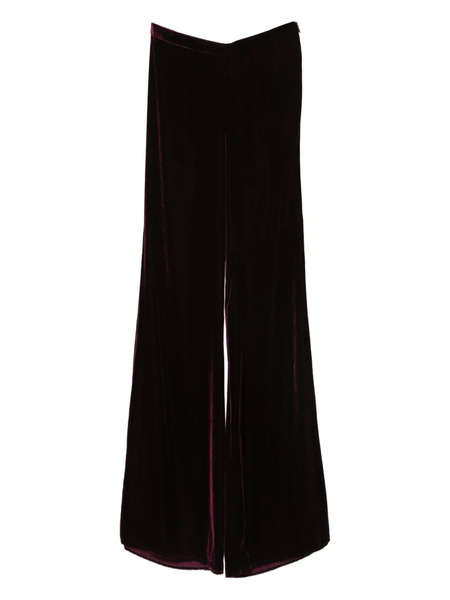  Forte Forte Velvet Trousers - Red 