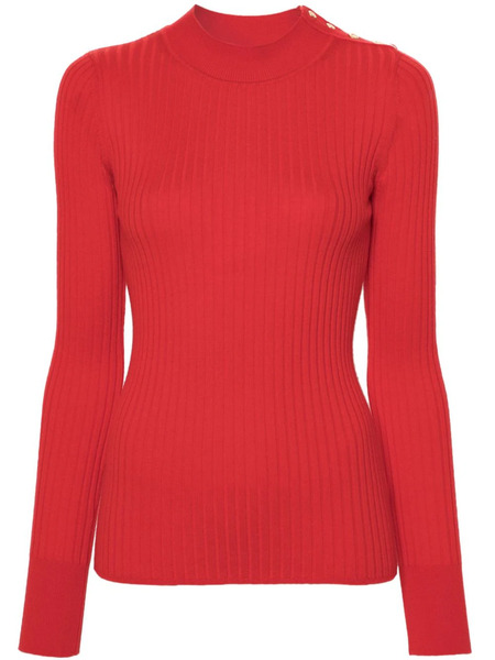  Forte Forte Wool Ribbed Jumper - Red 