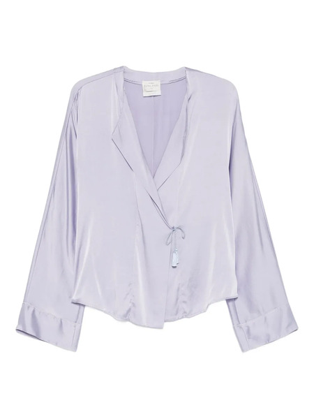  Forte Forte Wrap-tie Blouse - Purple 
