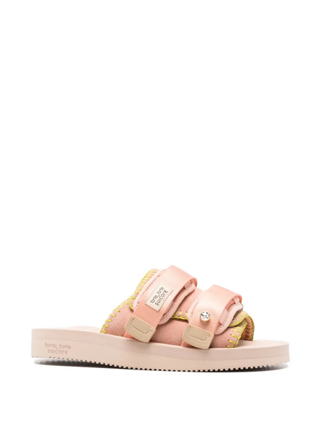  Forte Forte X Suicoie Strap Sandals - Pink 