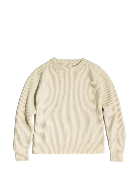  Fortela Alberto Ribbed Crew-neck Sweater - Neutrals 