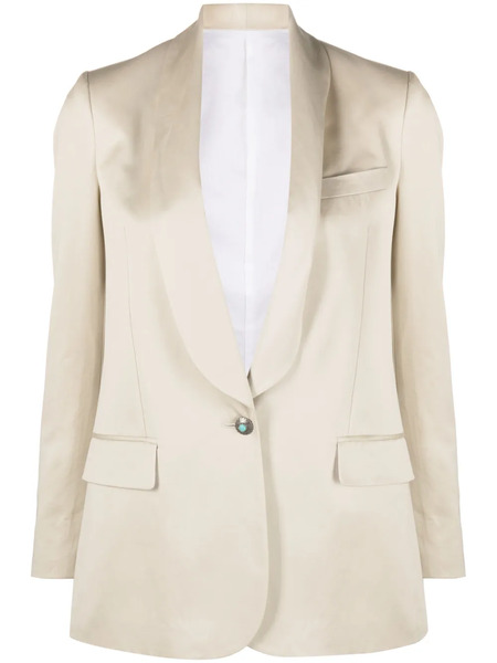  Fortela Blaire Single-breasted Blazer - Neutrals 