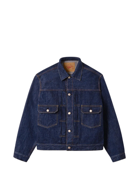  Fortela Cisco Front-pocket Denim Jacket - Blue 