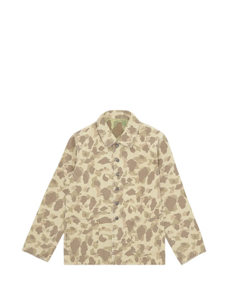  Fortela Clays Camouflage Overshirt - Neutrals 