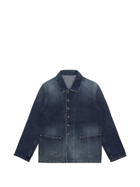  Fortela Clays Patch-pocket Denim Jacket - Blue 